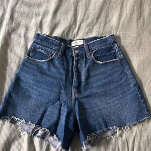 Abercrombie Dad Shorts High Rise Curve Love
